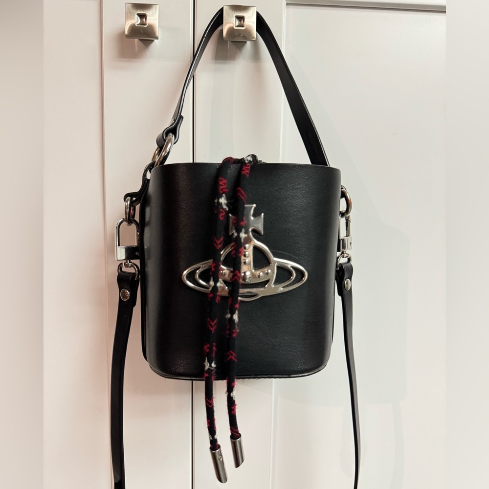 Vivienne Westwood bucket bag crossbody shoulder bag handbag removable strap